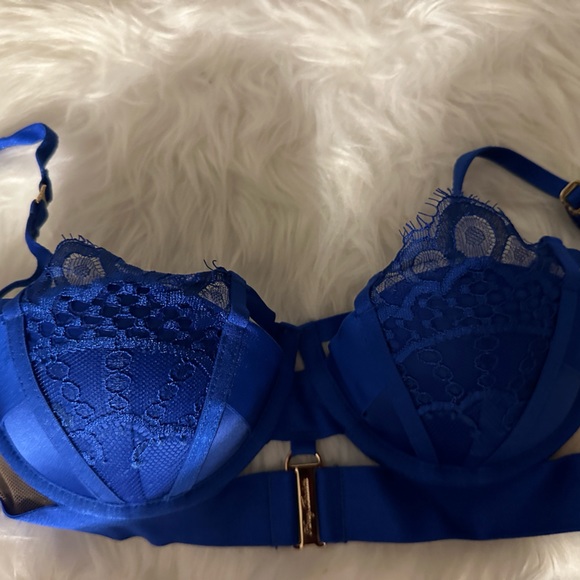 MORGAN ELECTRIC BLUE BRA - Picture 9 of 11